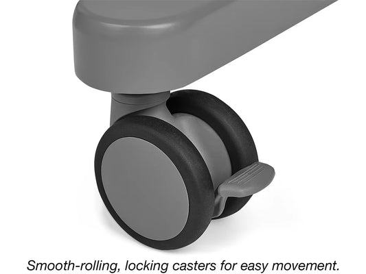 Flex-Space Mobile Flip & Nest Tables - Gray - US 5419
