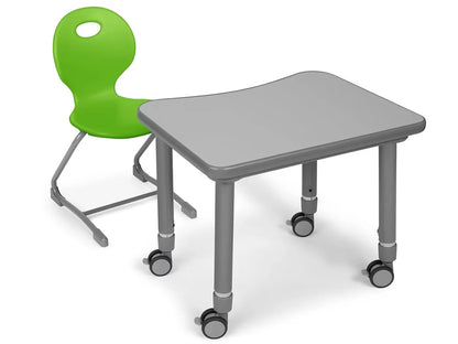 Flex-Space Ergo Bounce Chair and Desk Set - Gr. 2-4 - US 3998