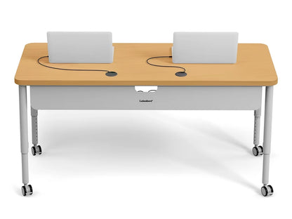 Modern Edge Mobile Media Table - US 3930