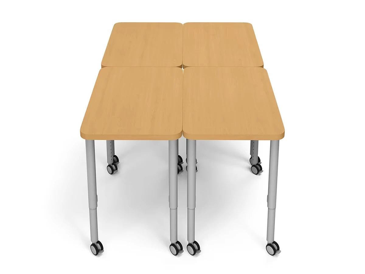 Modern Edge Mobile Student Desks with Book Box - US 4031