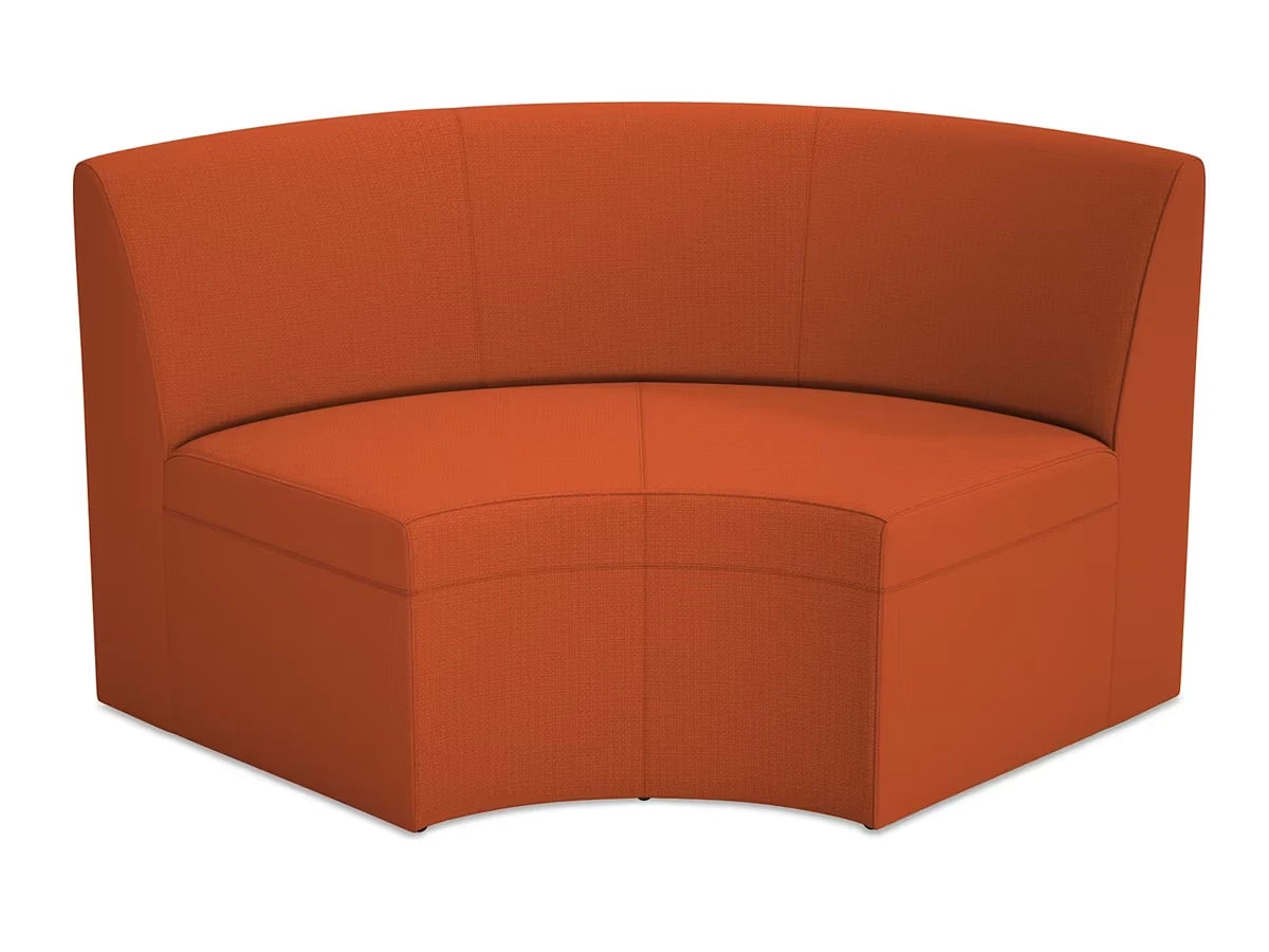 Modern Edge Modular Curved Couch - US 7510