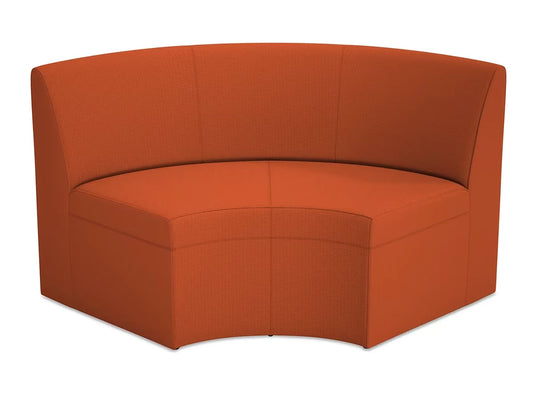 Modern Edge Modular Curved Couch - US 7510