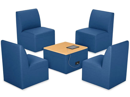 Modern Edge Chair & Powered Table Zone - US 3011