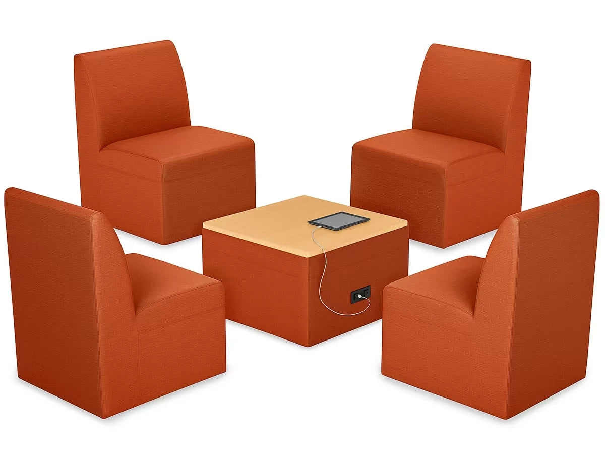Modern Edge Chair & Powered Table Zone - US 3011