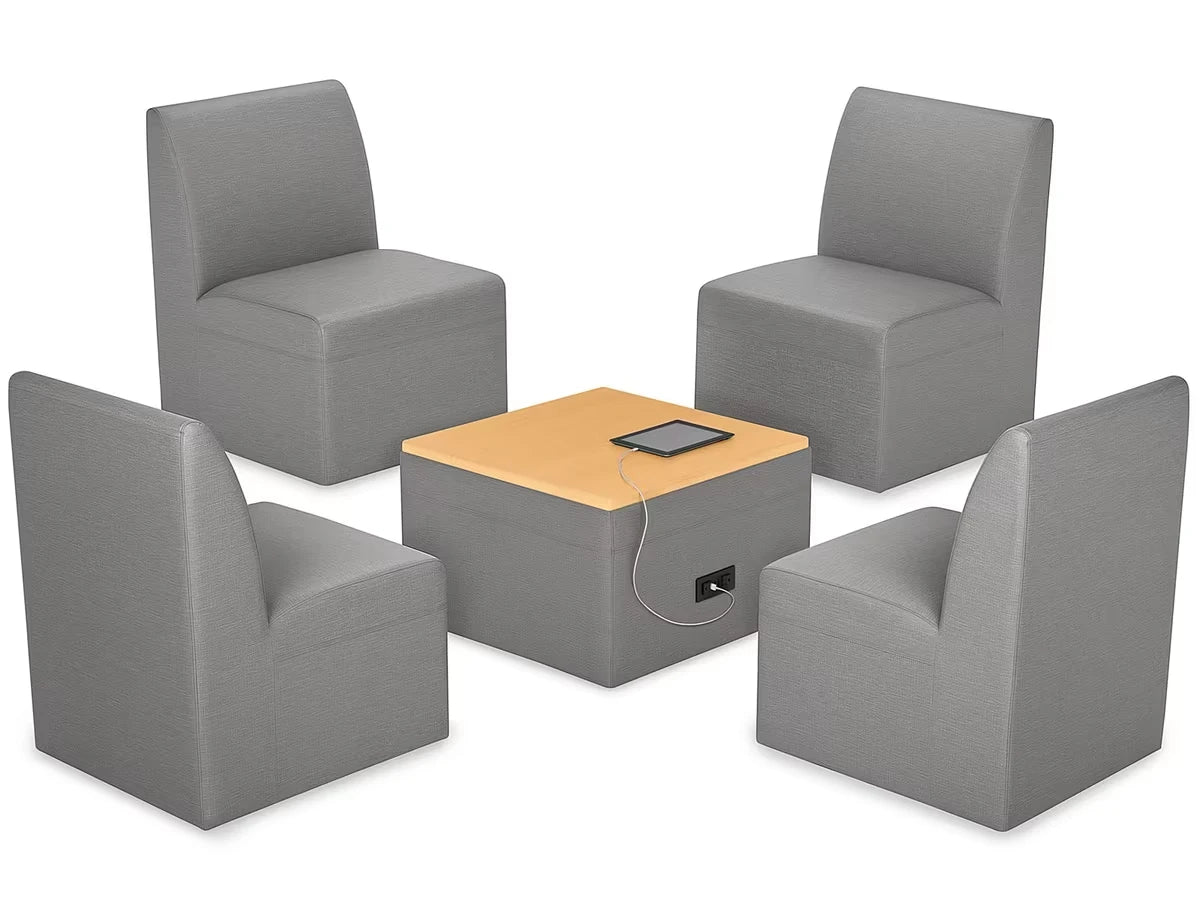 Modern Edge Chair & Powered Table Zone - US 3011