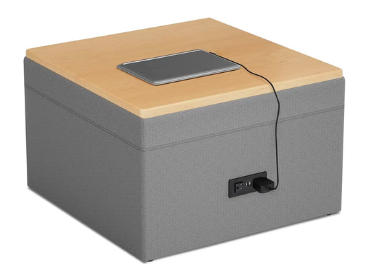 Modern Edge Modular Table with Power - US 1148
