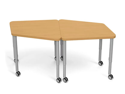 Modern Edge Mobile Mosaic Student Desk - US 6350
