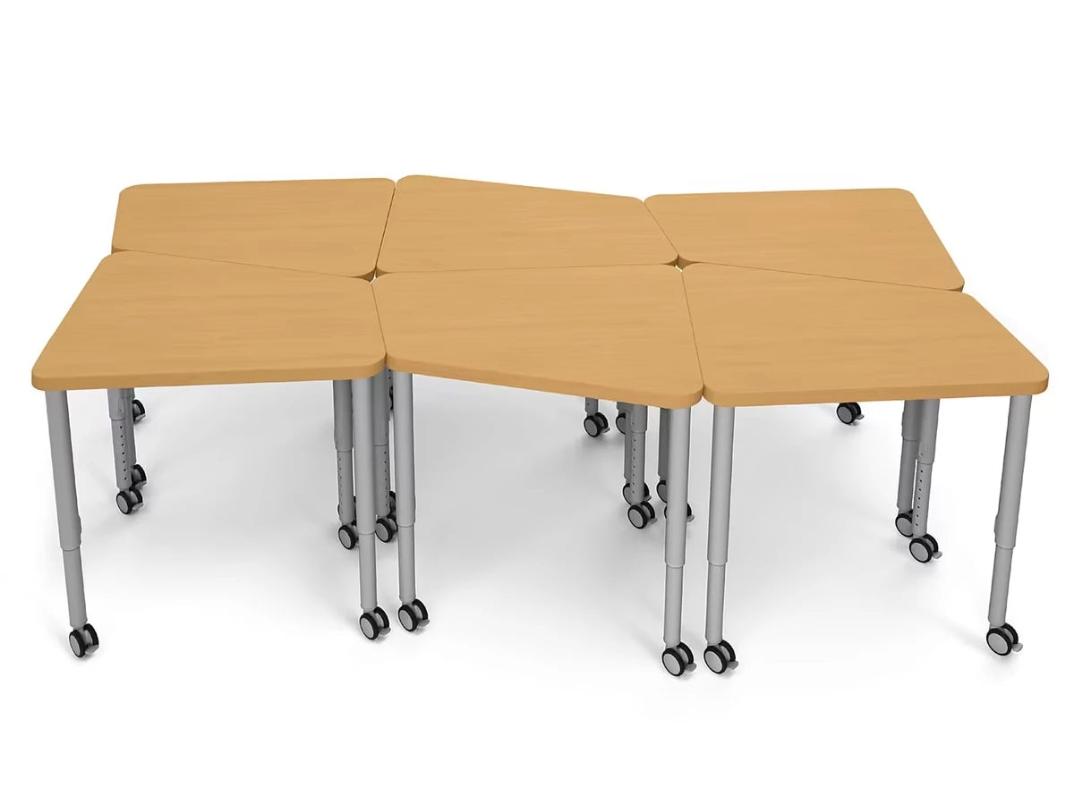 Modern Edge Mobile Mosaic Student Desk - US 6350