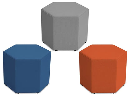 Modern Edge Mobile Hex Lounge Seat - US 4114