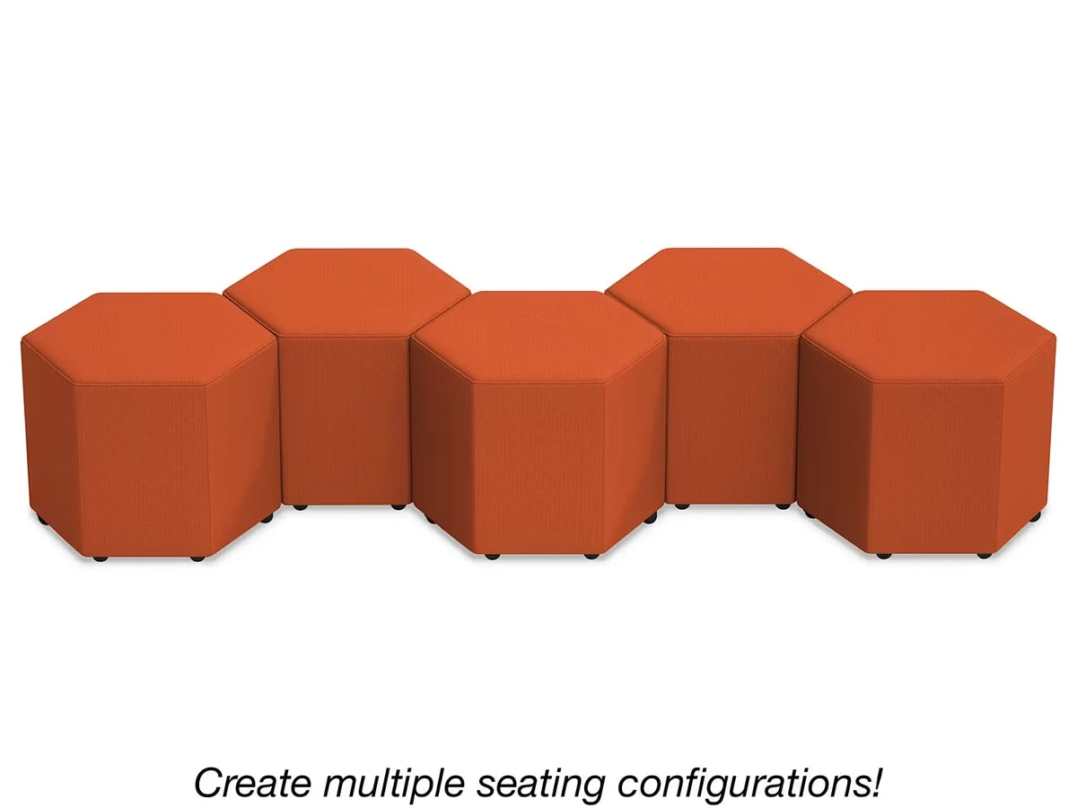 Modern Edge Mobile Hex Lounge Seat - US 4114
