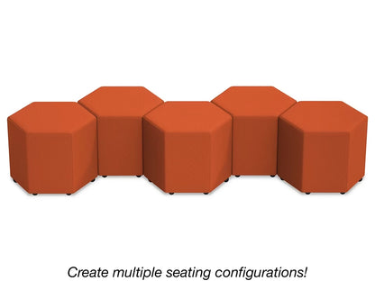 Modern Edge Mobile Hex Lounge Seat - US 4114