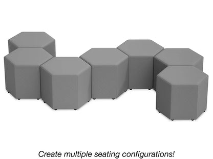 Modern Edge Mobile Hex Lounge Seat - US 4114