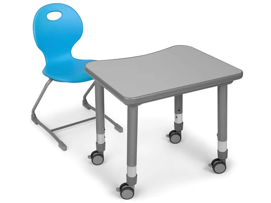 Flex-Space Ergo Bounce Chair and Desk Set - Gr. 4-12 - US 4932