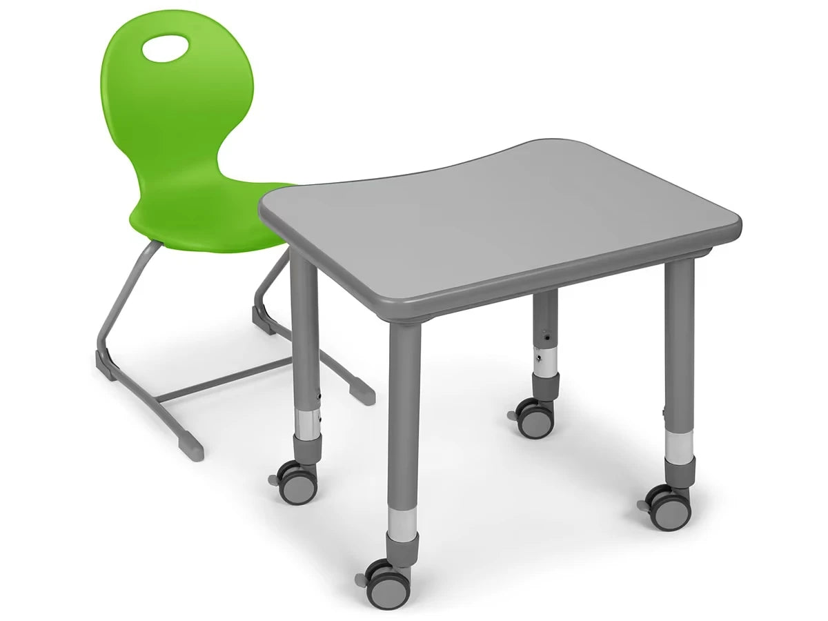 Flex-Space Ergo Bounce Chair and Desk Set - Gr. 4-12 - US 4932