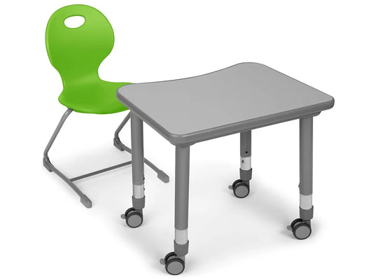 Flex-Space Ergo Bounce Chair and Desk Set - Gr. 4-12 - US 4932