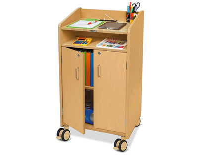 Flex-Space Jr.® Mobile Locking Teacher Station with Power - US 3397