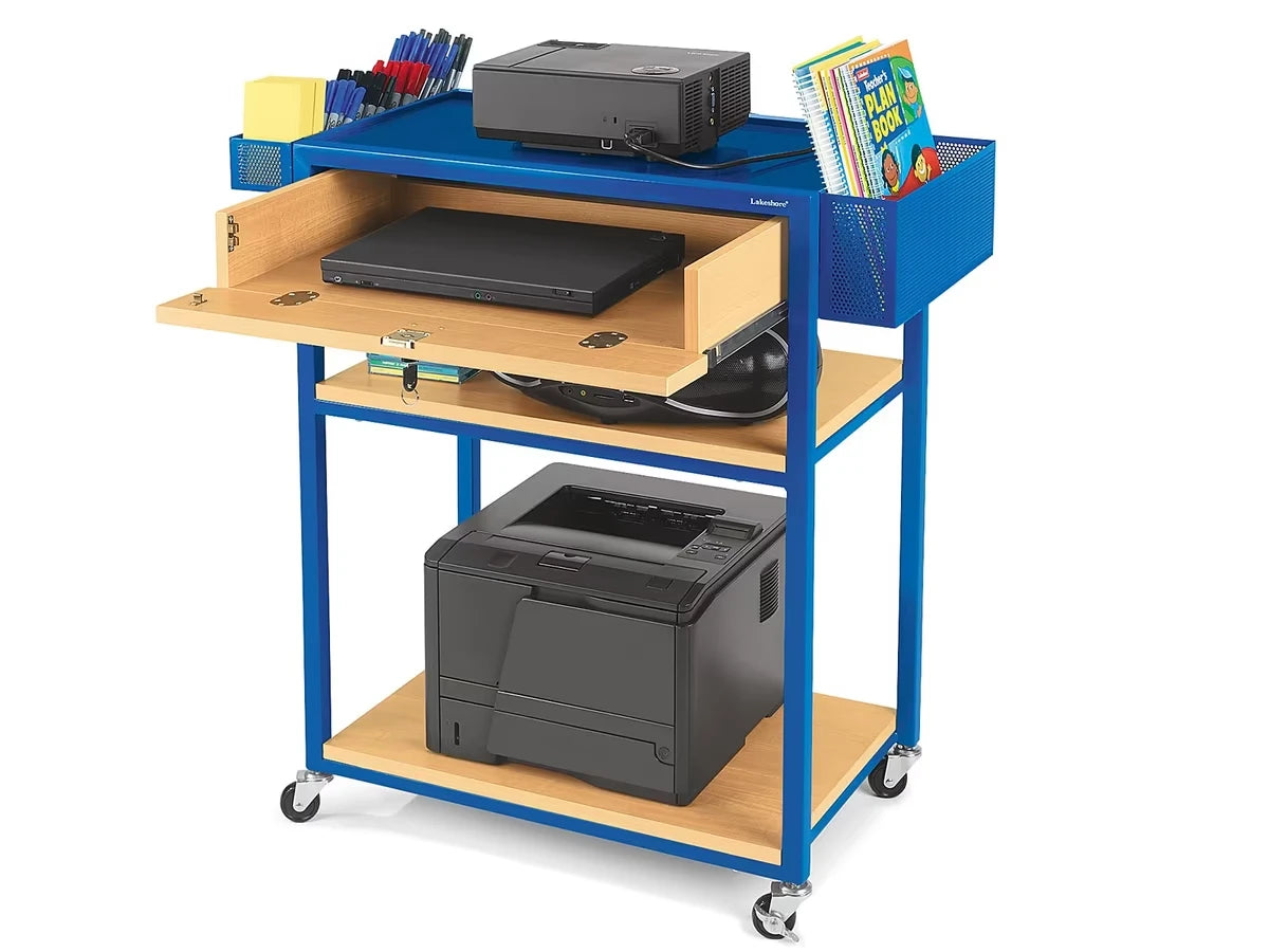 Mobile Media Cart - US 6930