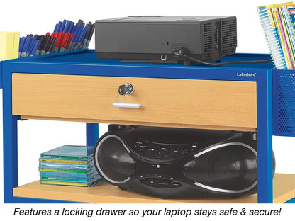 Mobile Media Cart - US 6930
