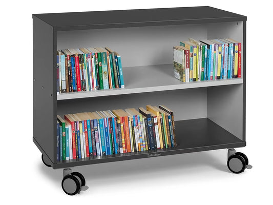 Modern Edge Mobile 2-Shelf All-Purpose Storage Unit - US 1075