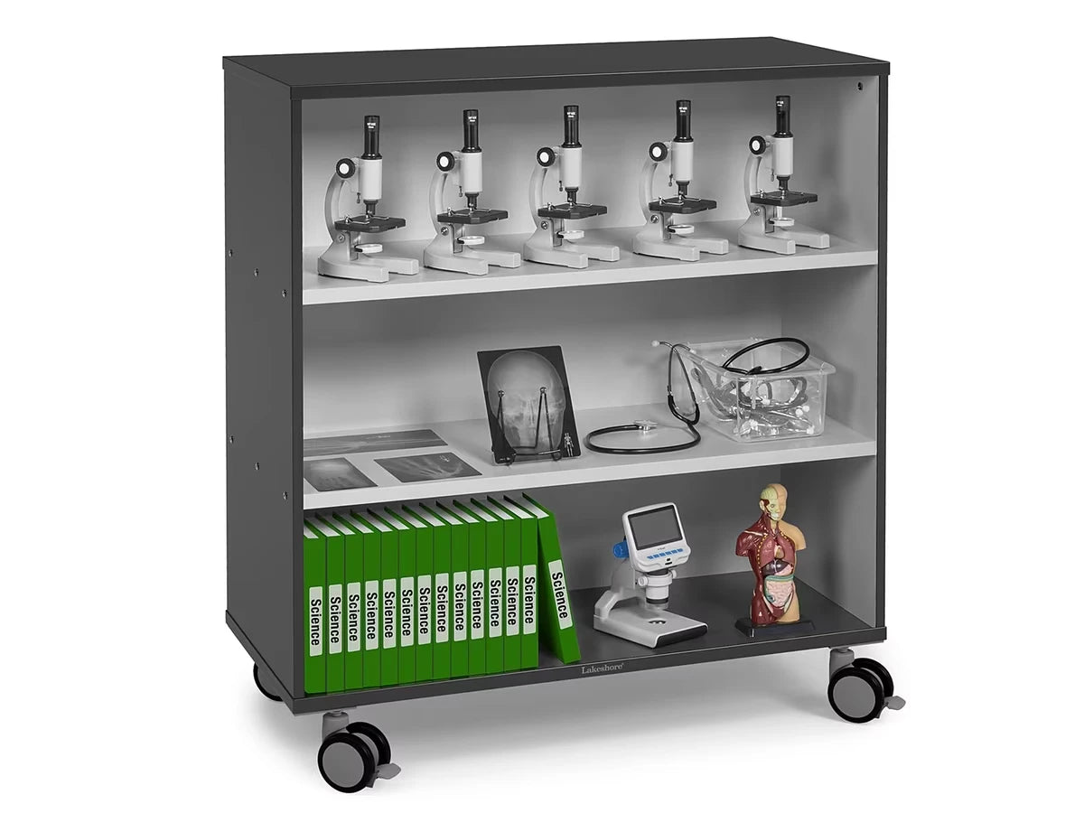 Modern Edge Mobile 3-Shelf All-Purpose Storage Unit - US 6601