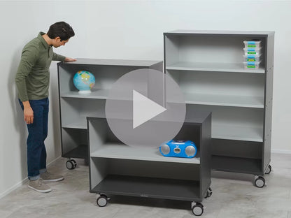 Modern Edge Mobile 3-Shelf All-Purpose Storage Unit - US 6601
