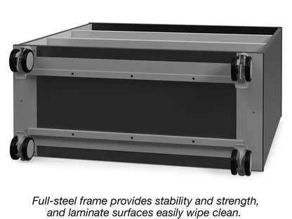 Modern Edge Mobile 3-Shelf All-Purpose Storage Unit - US 6601