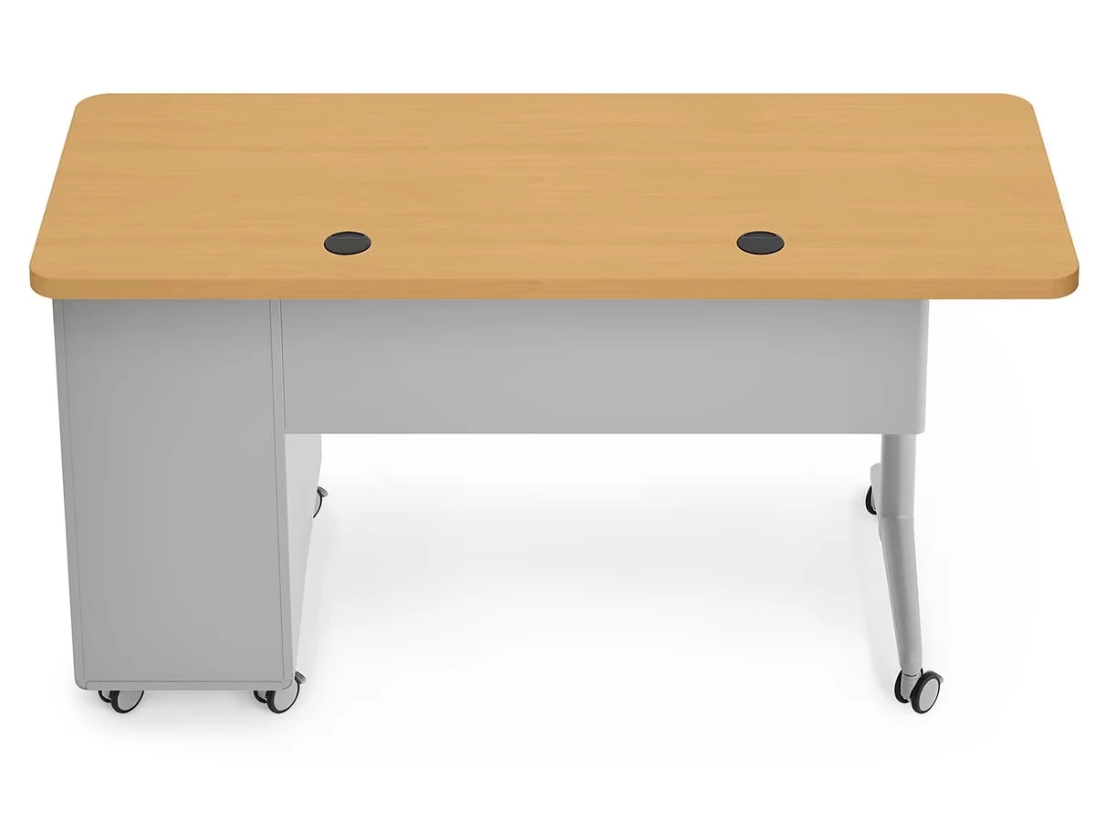 Modern Edge Mobile Teacher Desk - US 9713